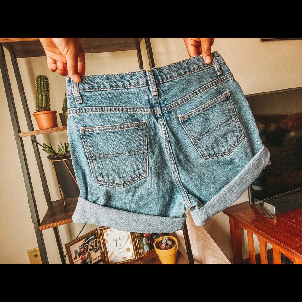 High Waisted Jean Shorts